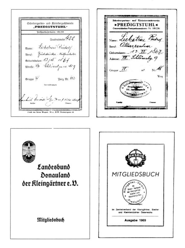 Mitgliedsbücher (alt und neu)